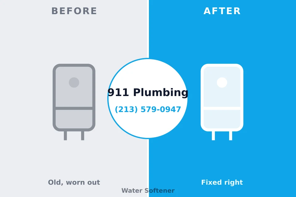 Before and after: plumbing company DeWitt, MI